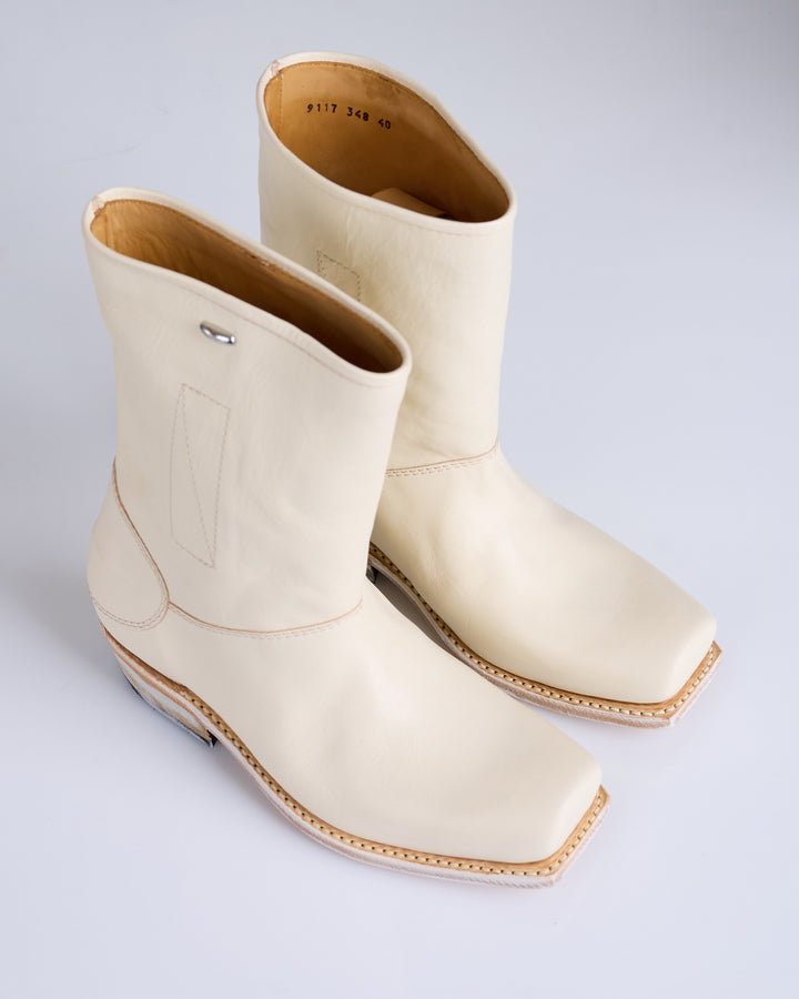 Our Legacy Gear Boot Ancient Vanilla Leather