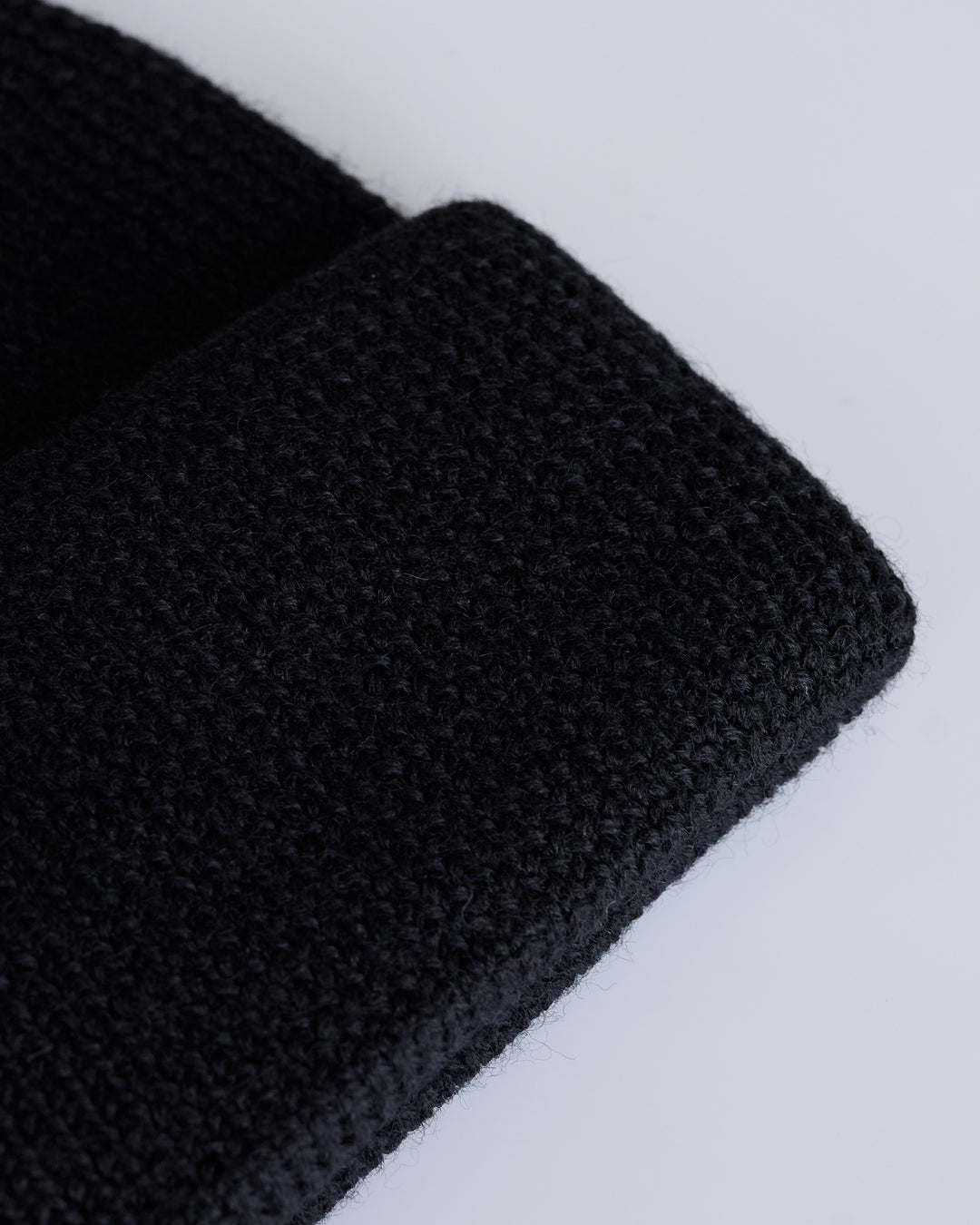 Our Legacy Knit Beanie Black Rustic Merino