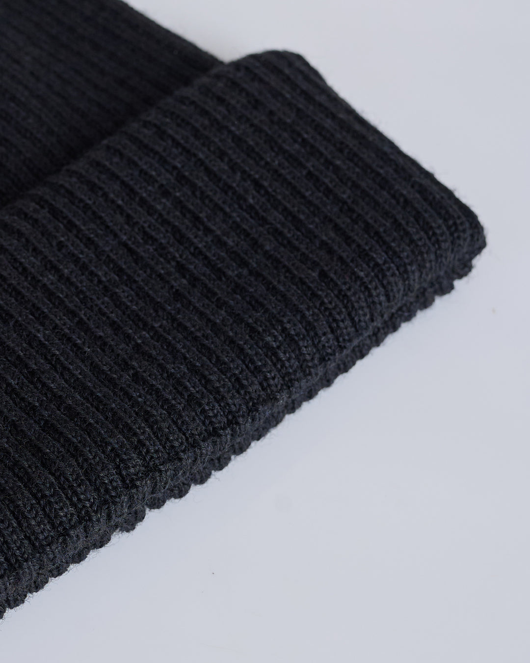 Our Legacy Knit Beanie Merino Rustic Black