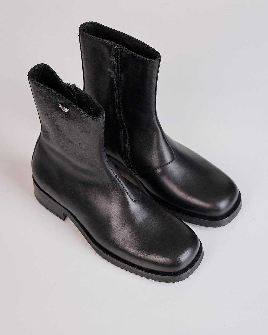 Our Legacy Leather Camion Boot Black