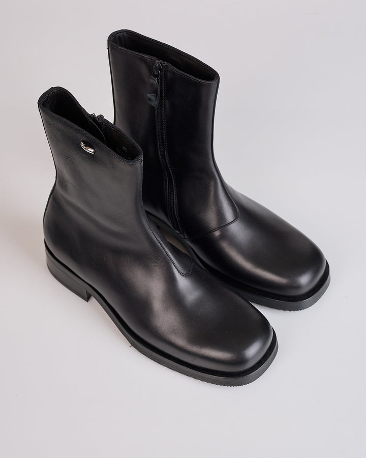 Our Legacy Leather Camion Boot Black