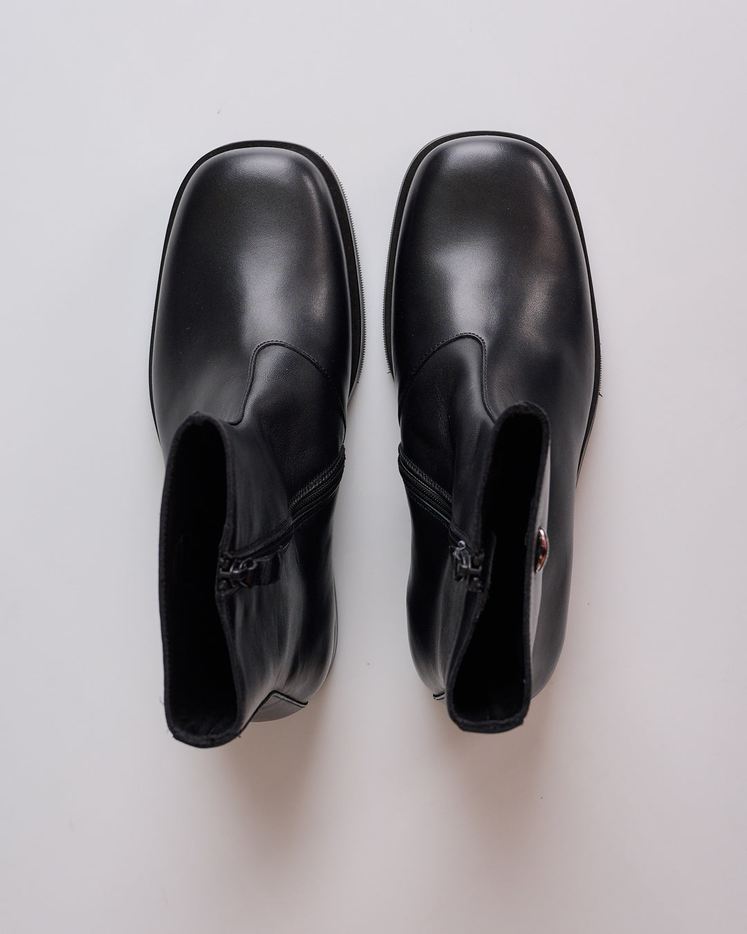 Our Legacy Leather Camion Boot Black