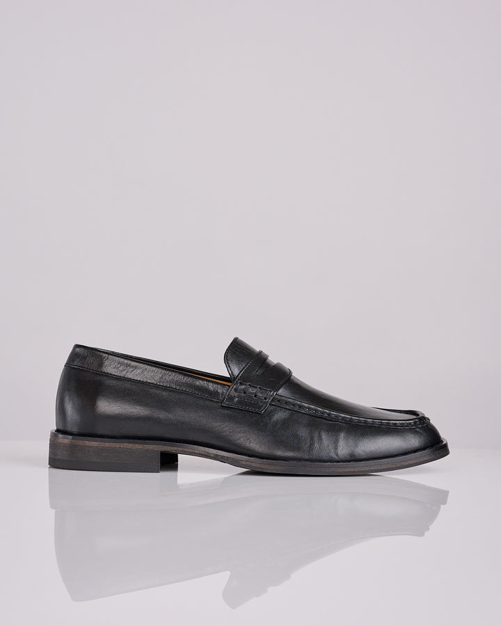 Our Legacy Light Loafer True Dyed Black Leather