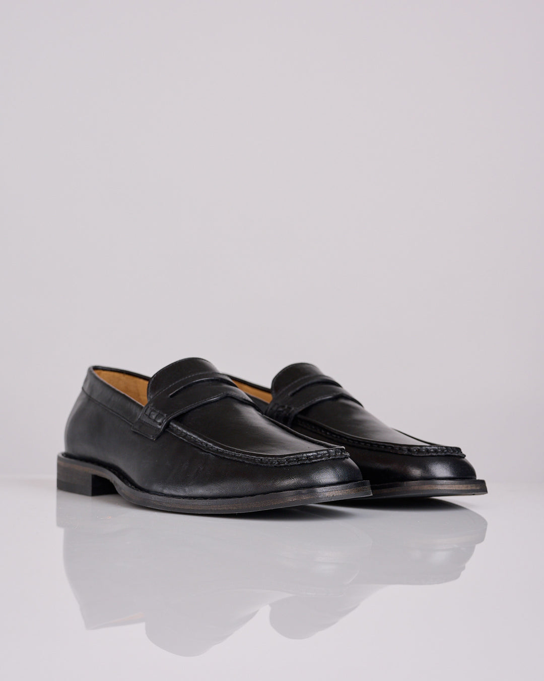 Our Legacy Light Loafer True Dyed Black Leather