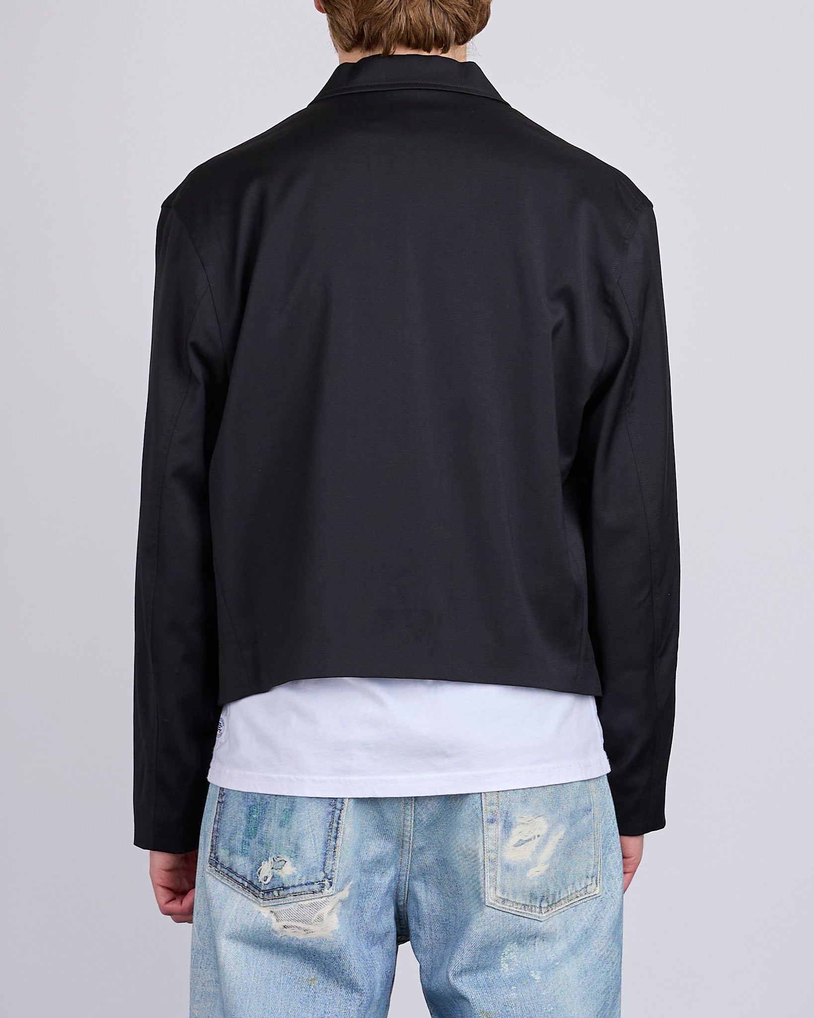 Our Legacy Mini Jacket Black Worsted Wool – LESS 17