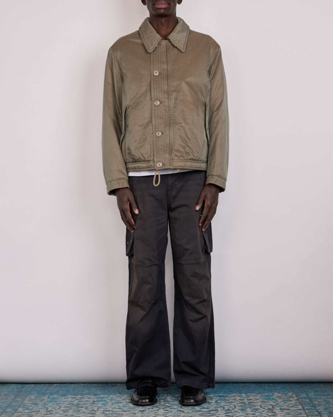 Our Legacy Mount Cargo Pant Nebula Wash Jungle Herringbone