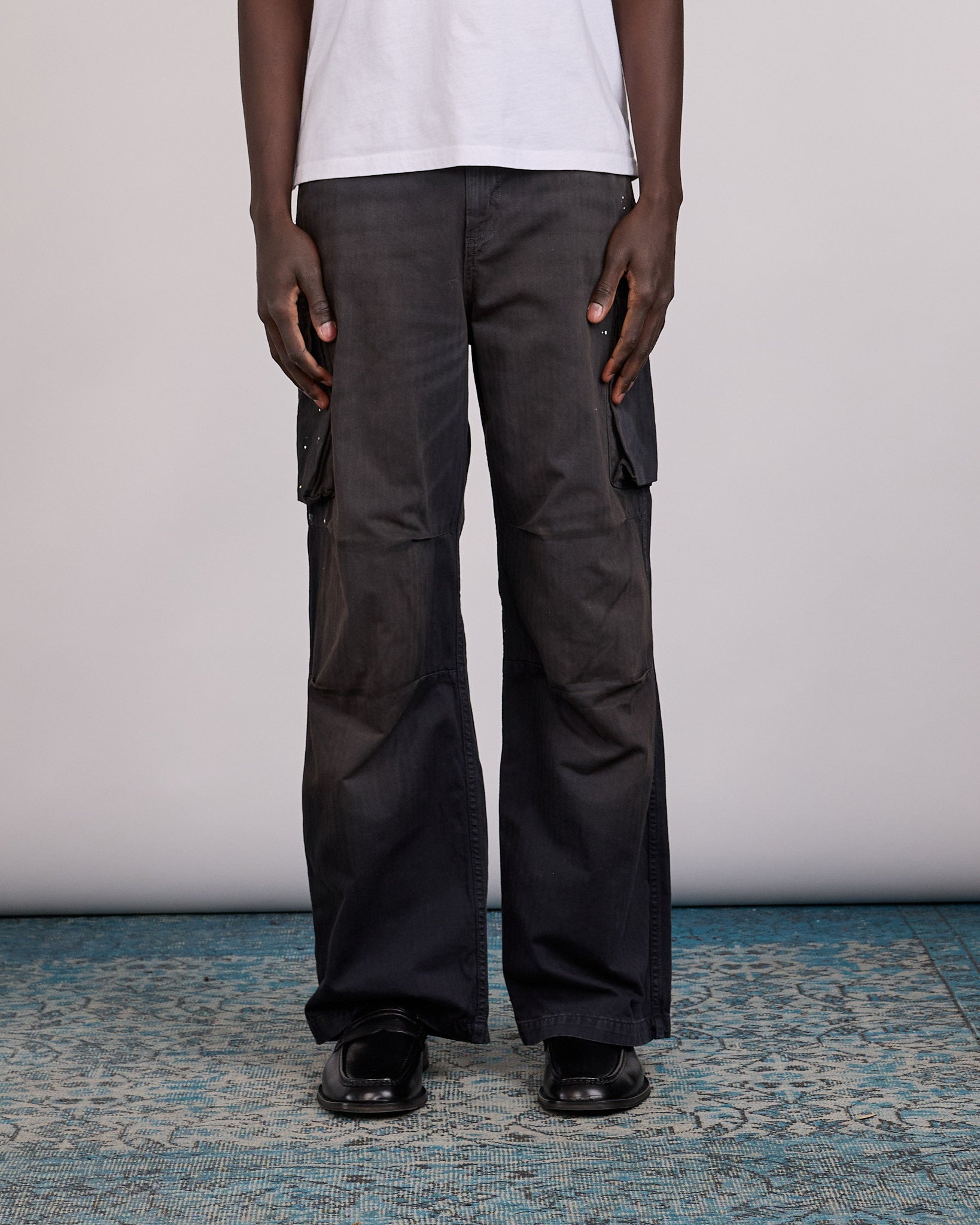 Our Legacy Mount Cargo Pant Nebula Wash Jungle Herringbone – LESS 17