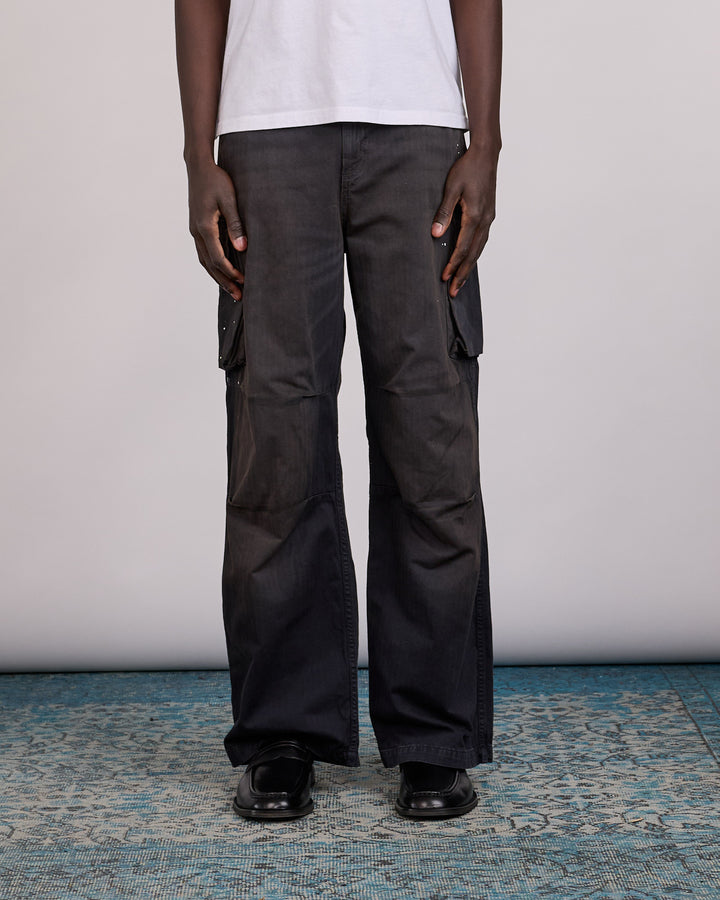 Our Legacy Mount Cargo Pant Nebula Wash Jungle Herringbone