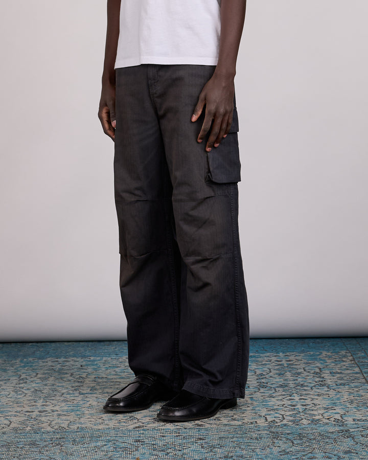 Our Legacy Mount Cargo Pant Nebula Wash Jungle Herringbone