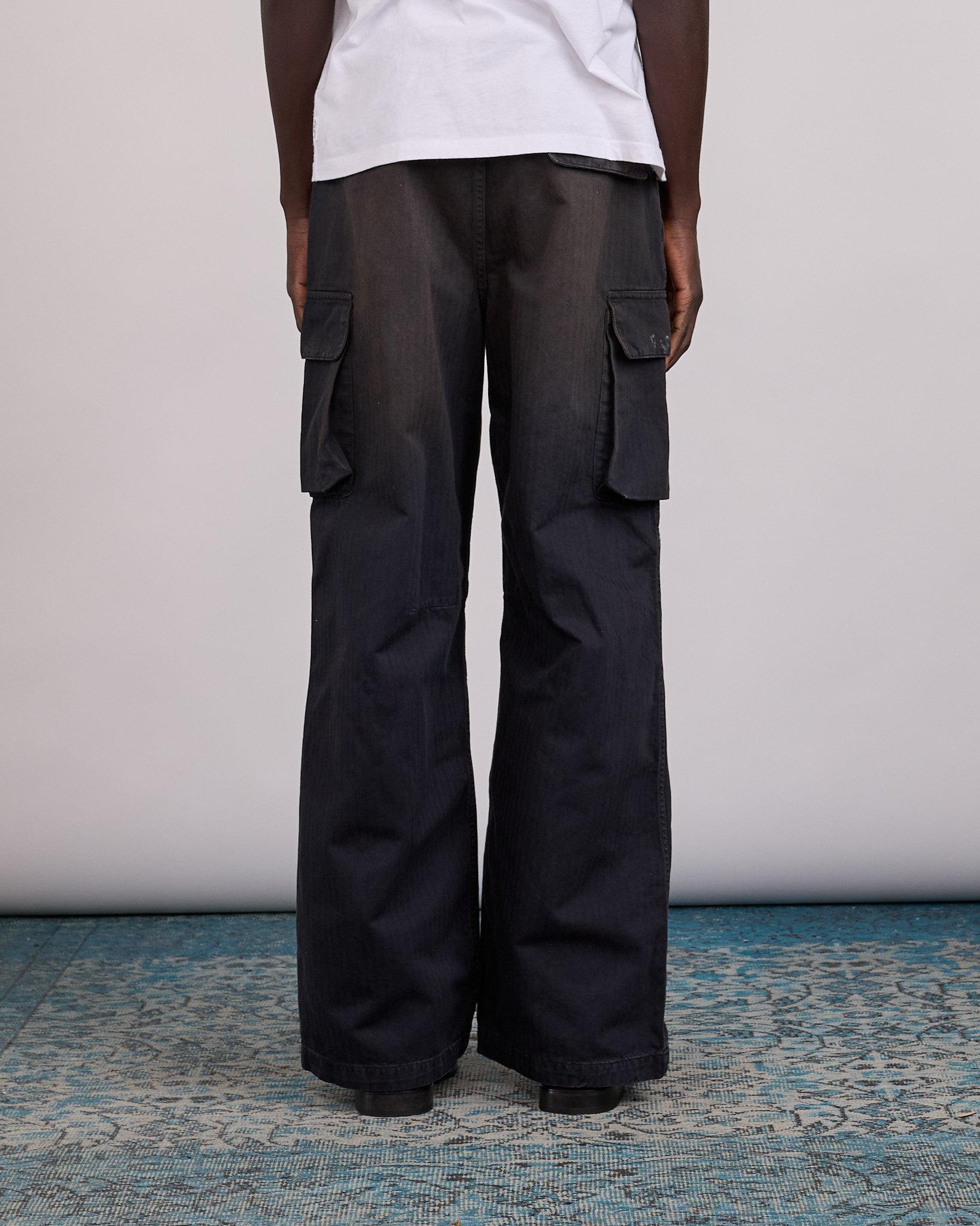 Our Legacy Mount Cargo Pant Nebula Wash Jungle Herringbone – LESS 17