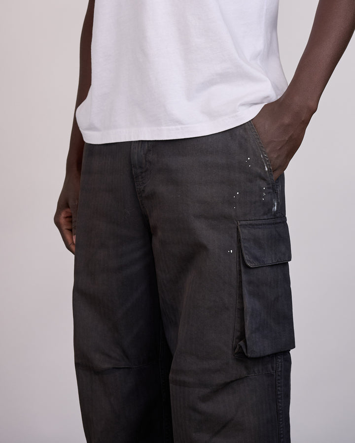 Our Legacy Mount Cargo Pant Nebula Wash Jungle Herringbone