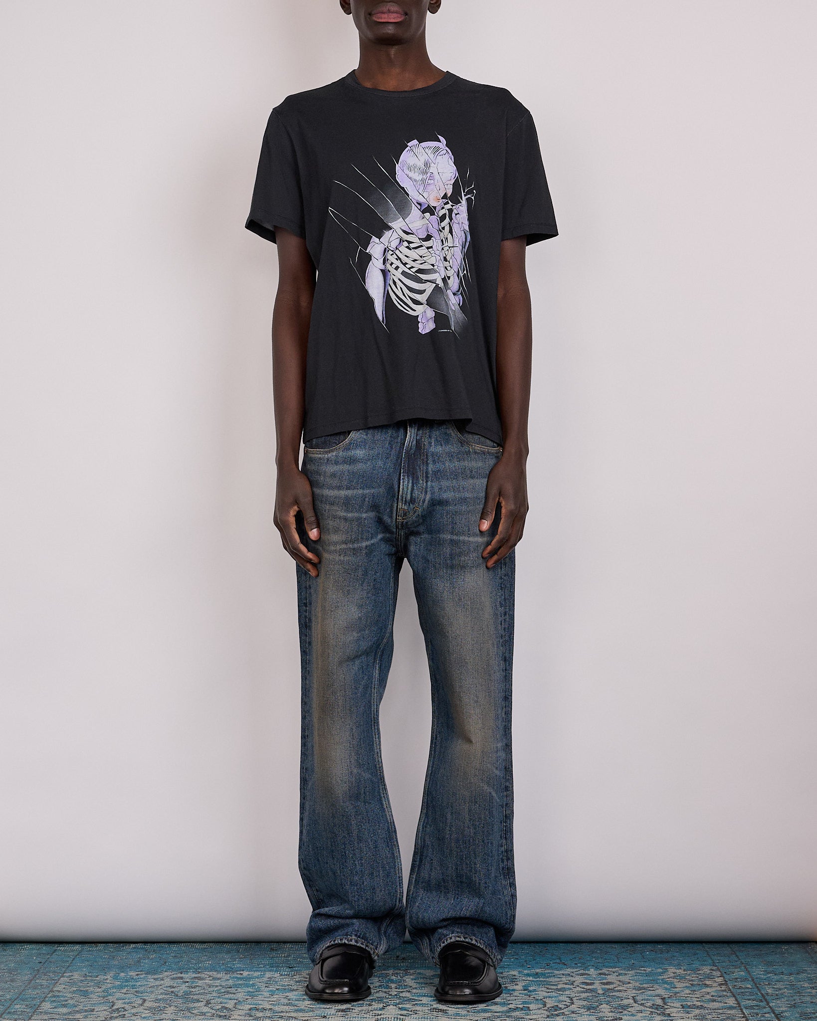 Our Legacy New Box T-Shirt Cybernetic Angel Print – LESS 17