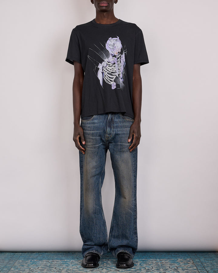 Our Legacy New Box T-Shirt Cybernetic Angel Print