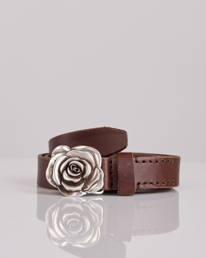 Our Legacy Rose Belt Ebenholz Matte Bullhide