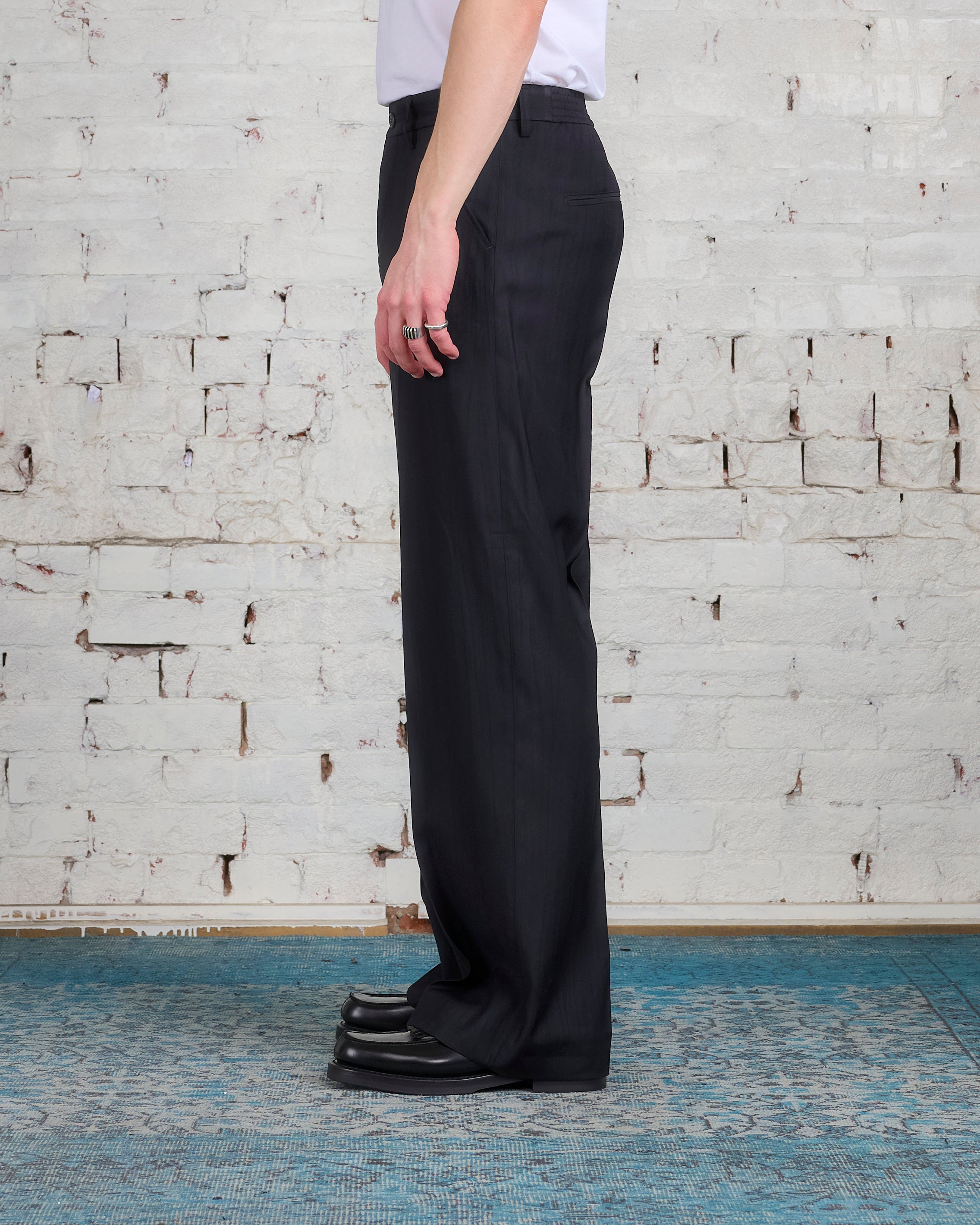 Our Legacy Sailor Trouser Black Experienced Viscose