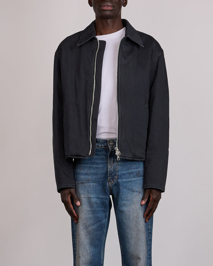Our Legacy Slight Jacket Enzyme Obsidian Field Sateen