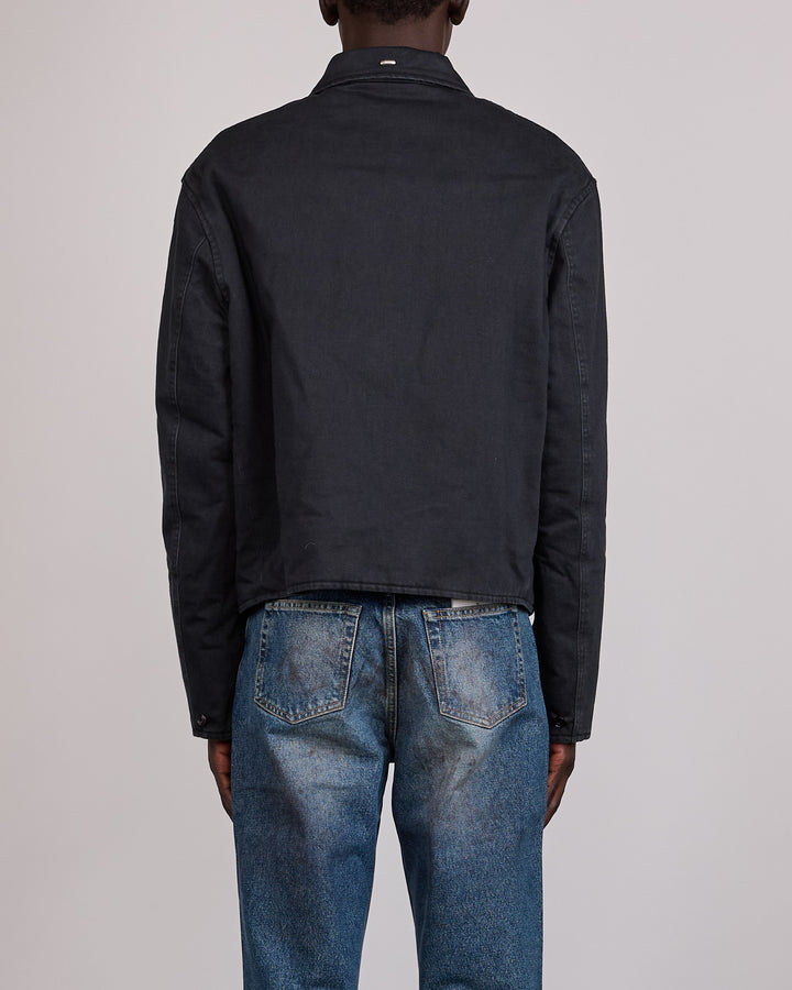 Our Legacy Slight Jacket Enzyme Obsidian Field Sateen