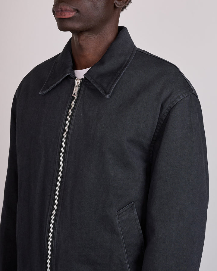 Our Legacy Slight Jacket Enzyme Obsidian Field Sateen