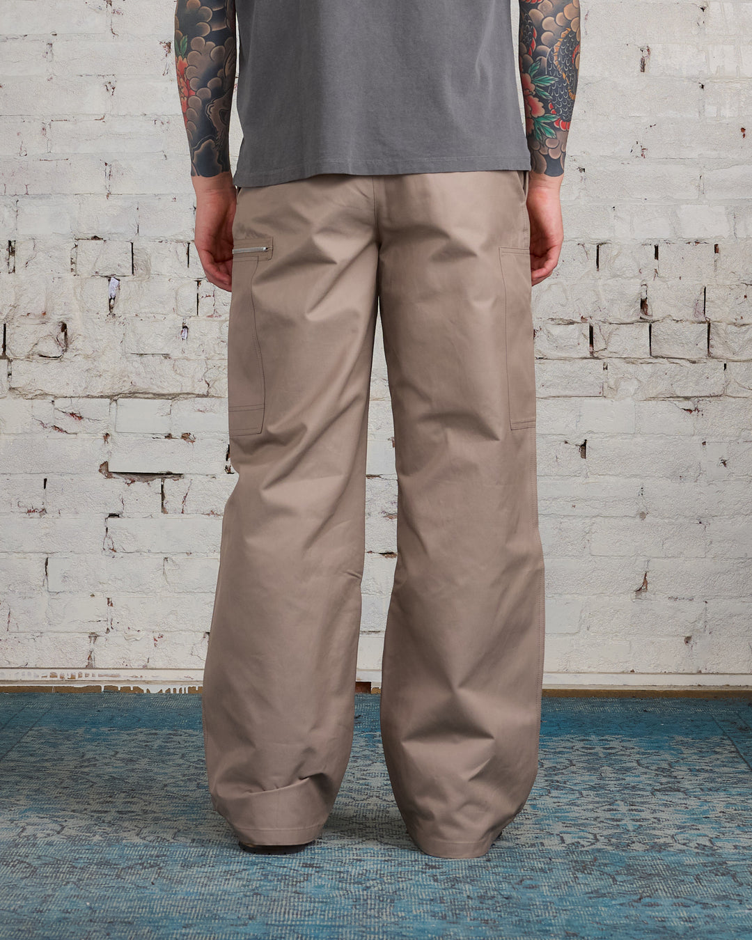 Our Legacy Tactical Cargo Pant Pebble High Twist Twill