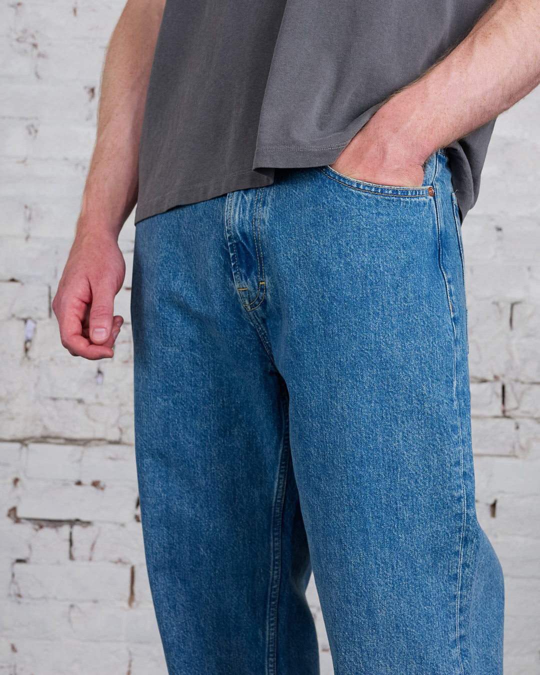 Our Legacy Third Cut Jean Blue Tech Wash Denim