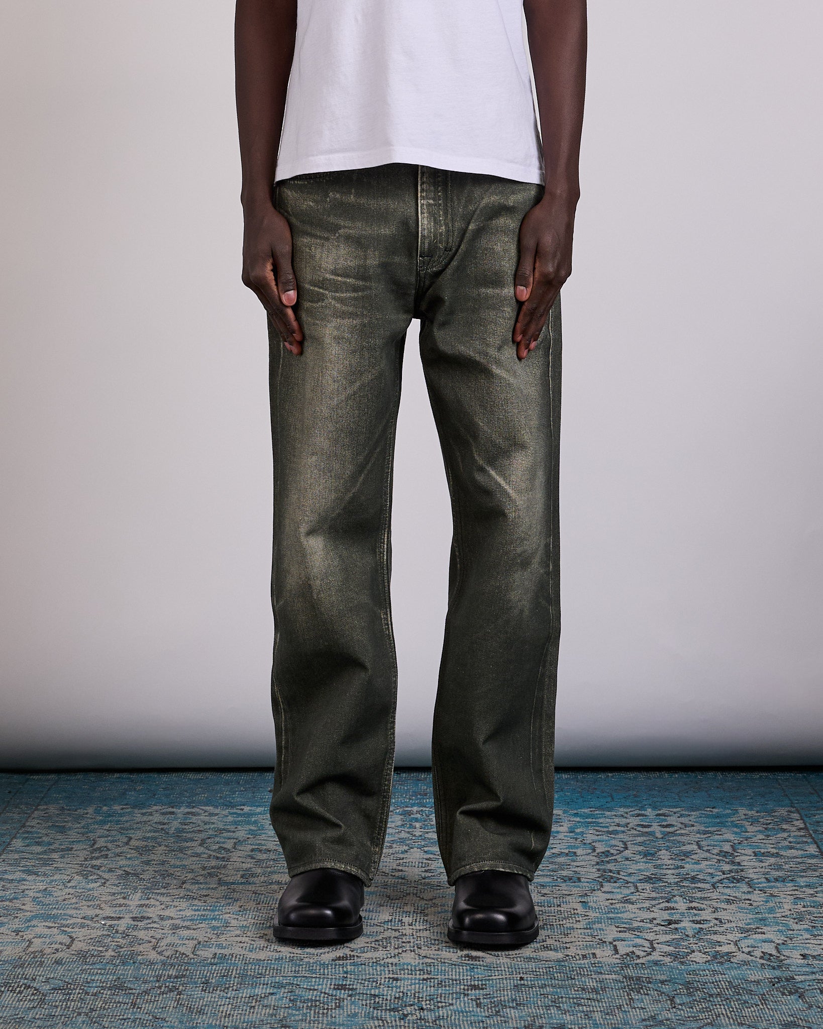 Our Legacy Third Cut Jean Digital Black Aurora Print – LESS 17