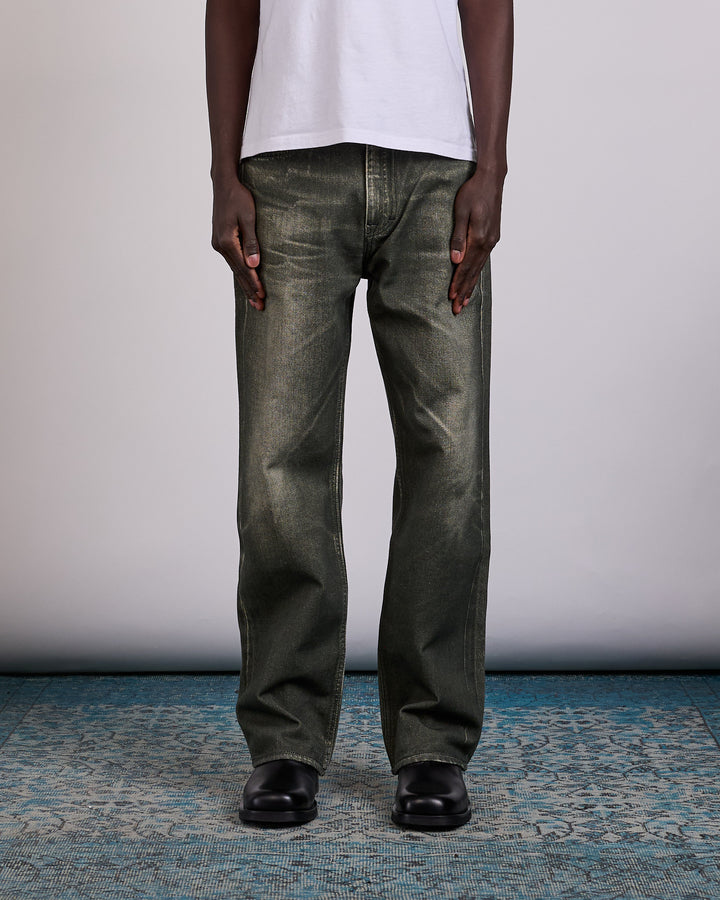 Our Legacy Third Cut Jean Digital Black Aurora Print