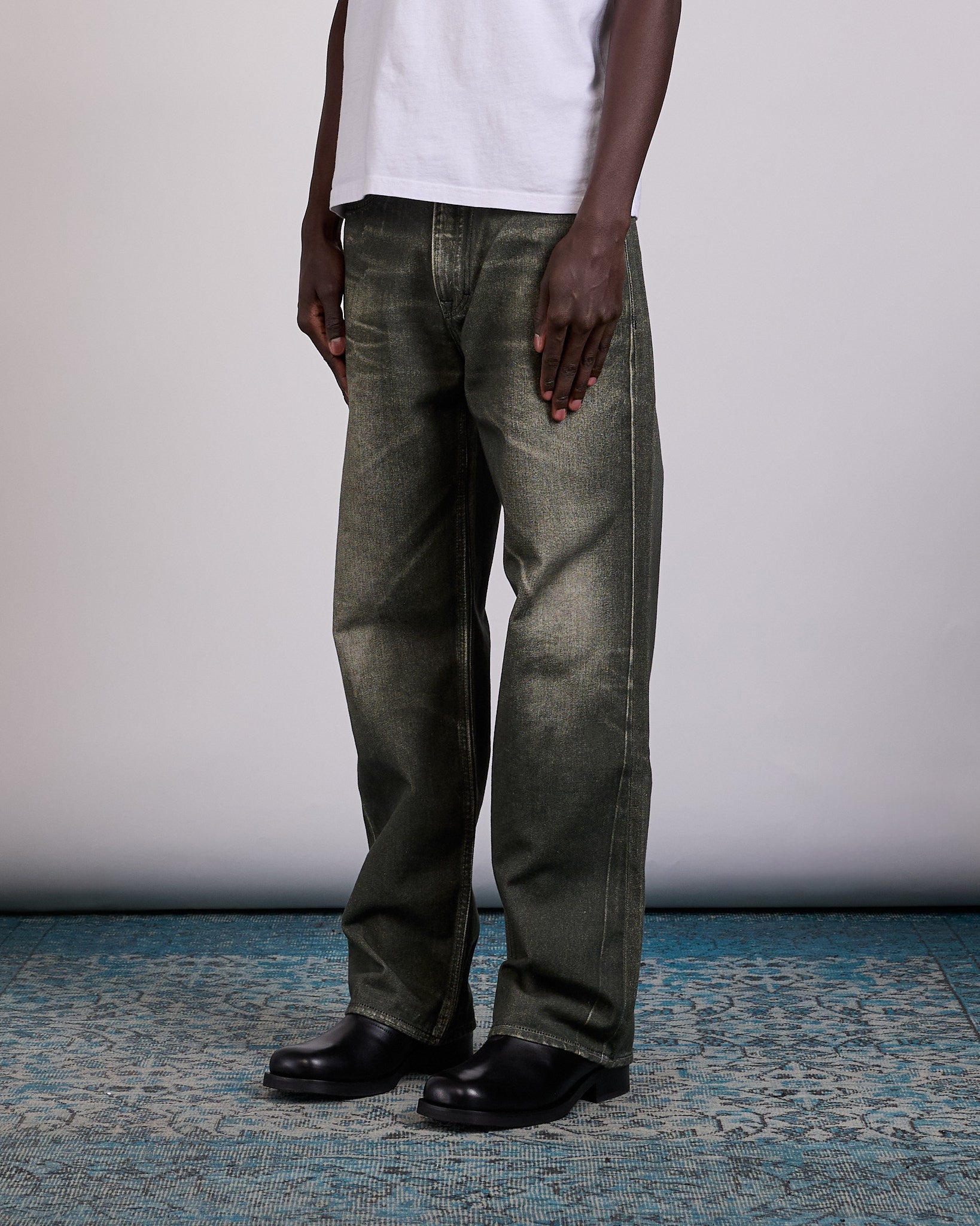 Our Legacy Third Cut Jean Digital Black Aurora Print – LESS 17