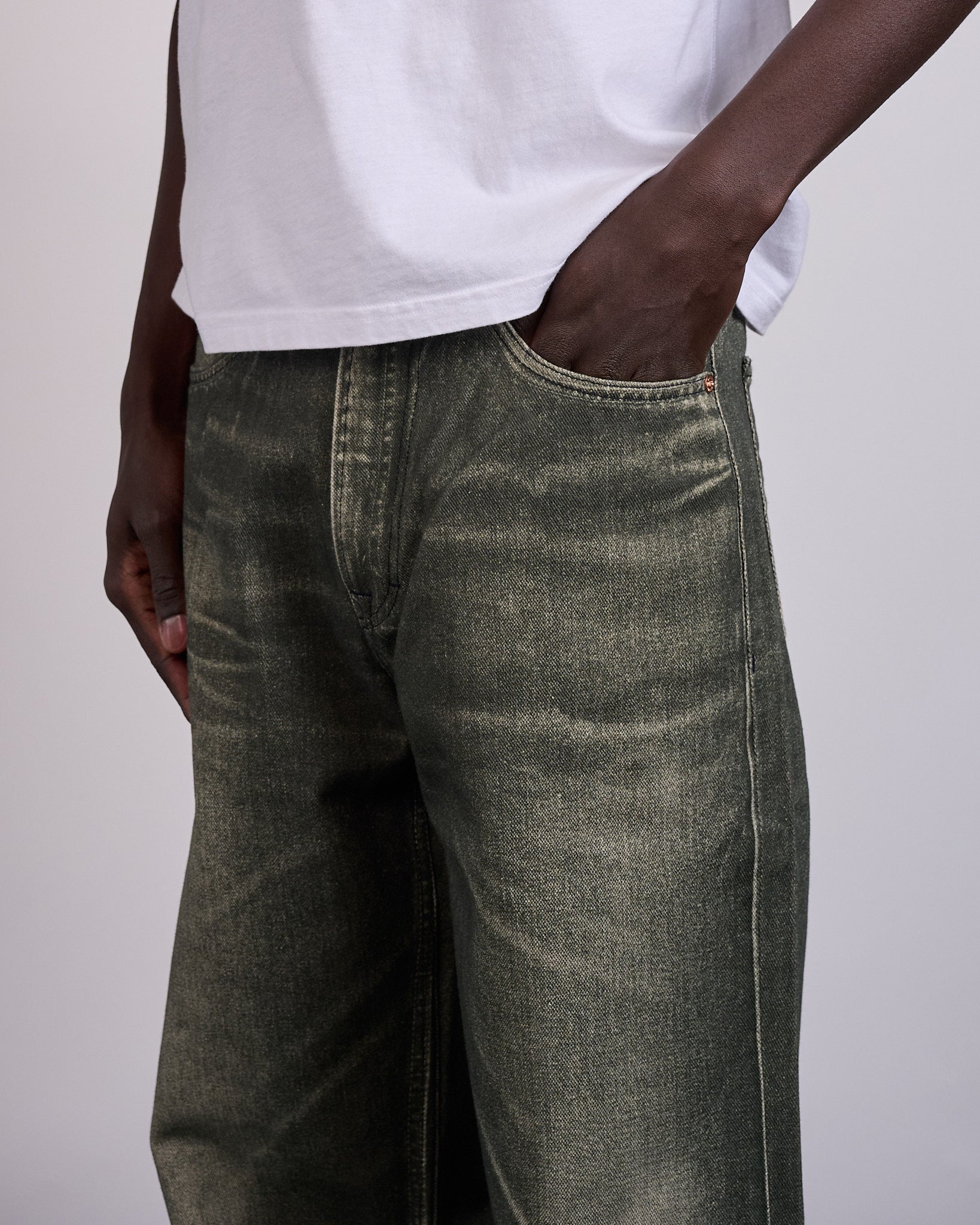 Our Legacy Third Cut Jean Digital Black Aurora Print – LESS 17