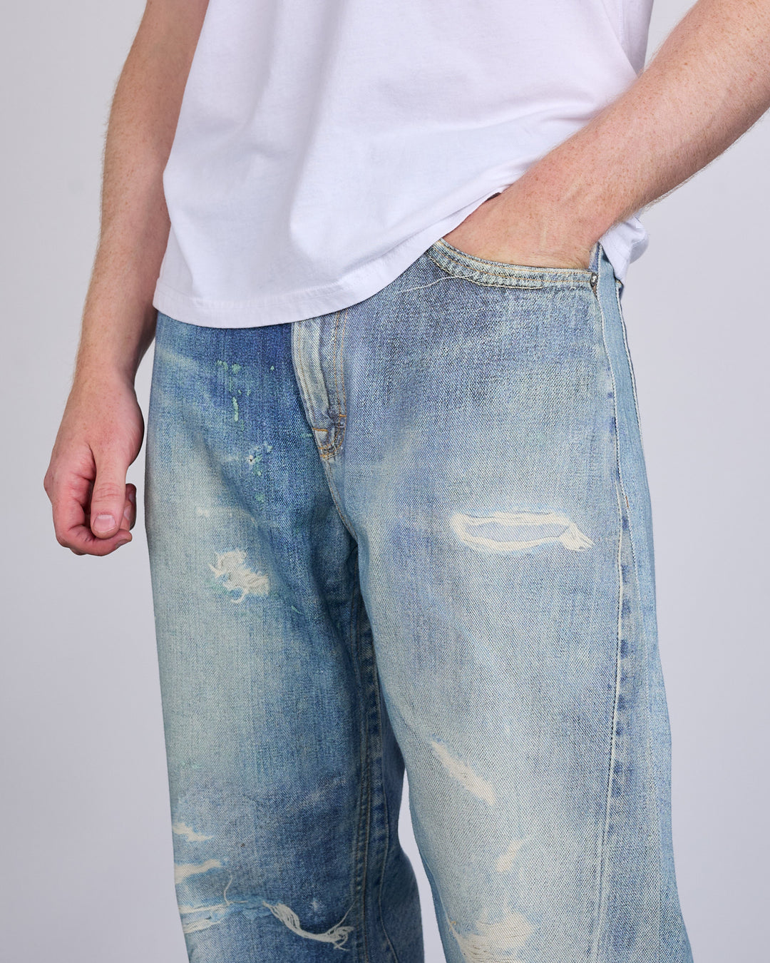 Our Legacy Third Cut Jean Digital Print Denim