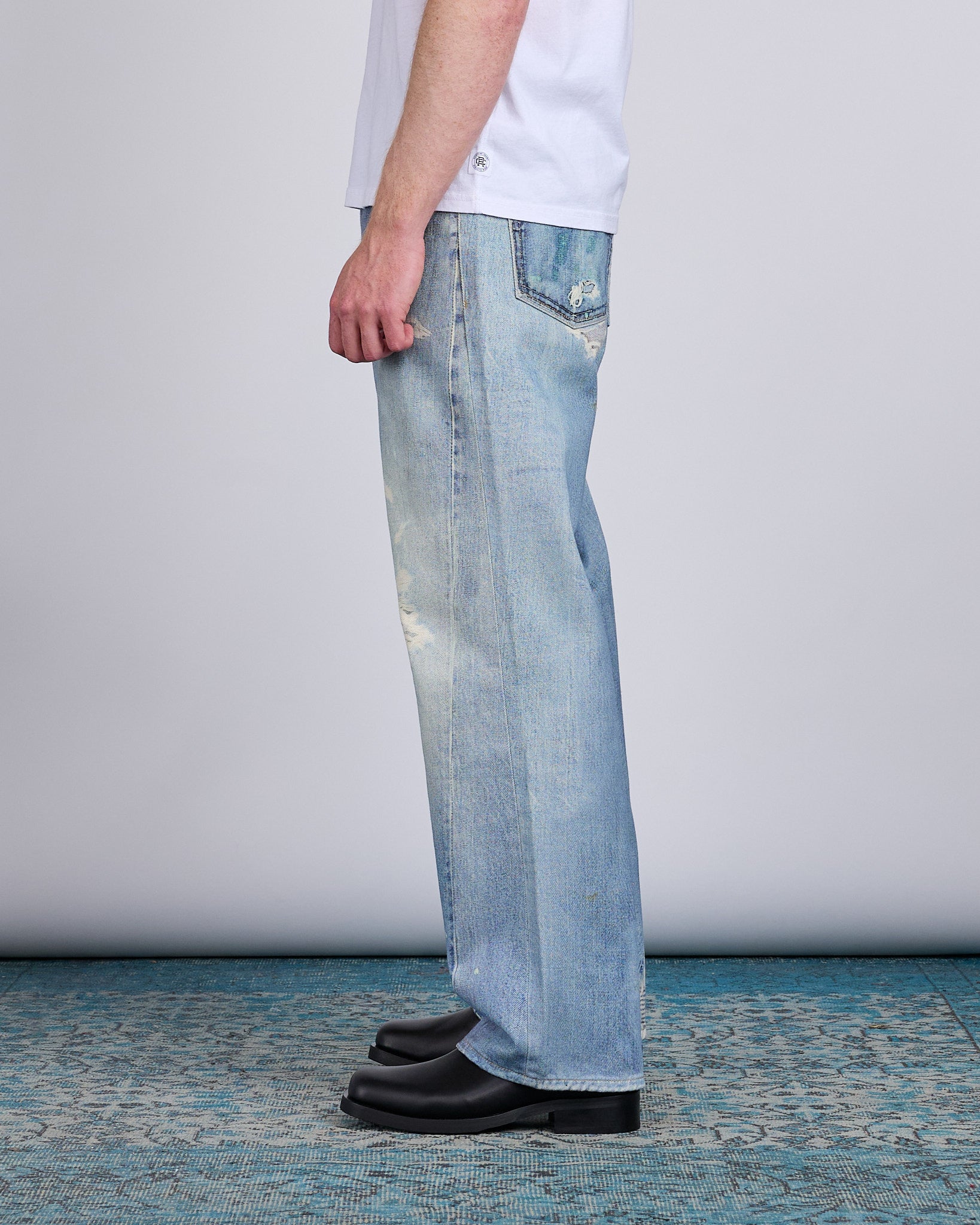 パンツ our legacy Third cut Digital denim print Our Legacy Third Cut Jean Digital Print Denim – LESS 17