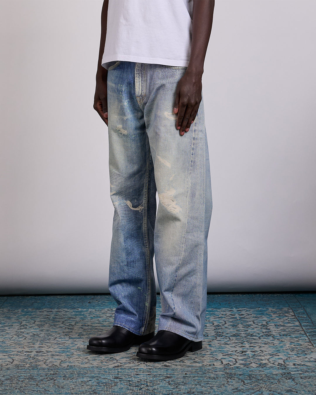 Our Legacy Third Cut Jean Digital Print Denim