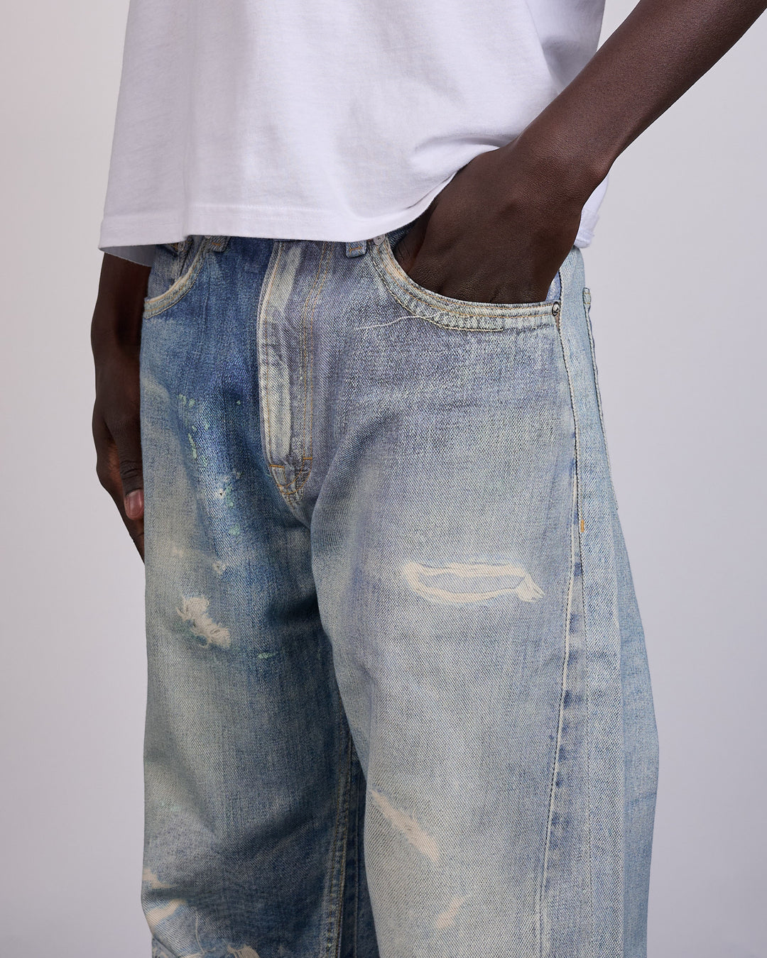 Our Legacy Third Cut Jean Digital Print Denim