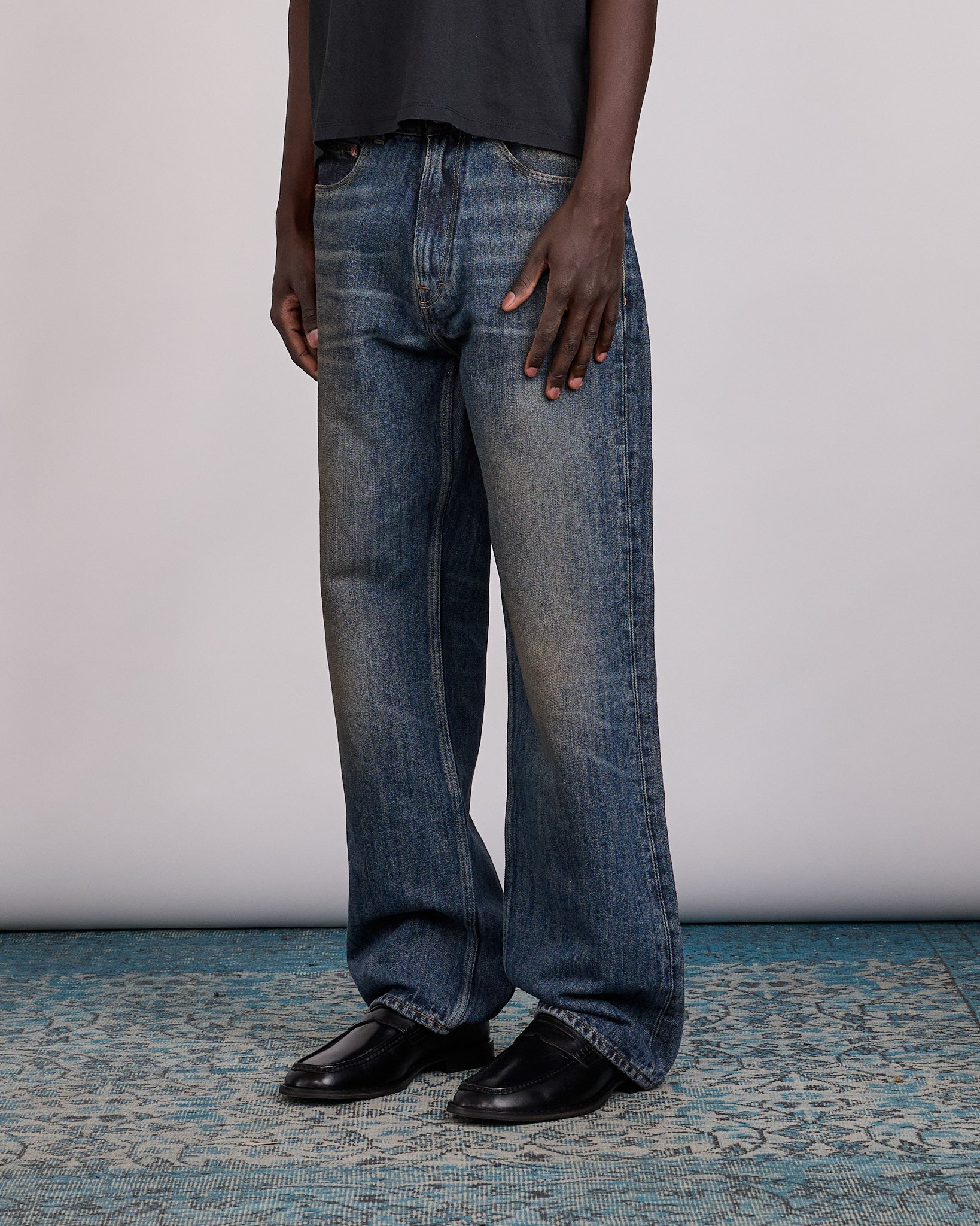Our Legacy Third Cut Jean Rocker Storm Wash – LESS 17