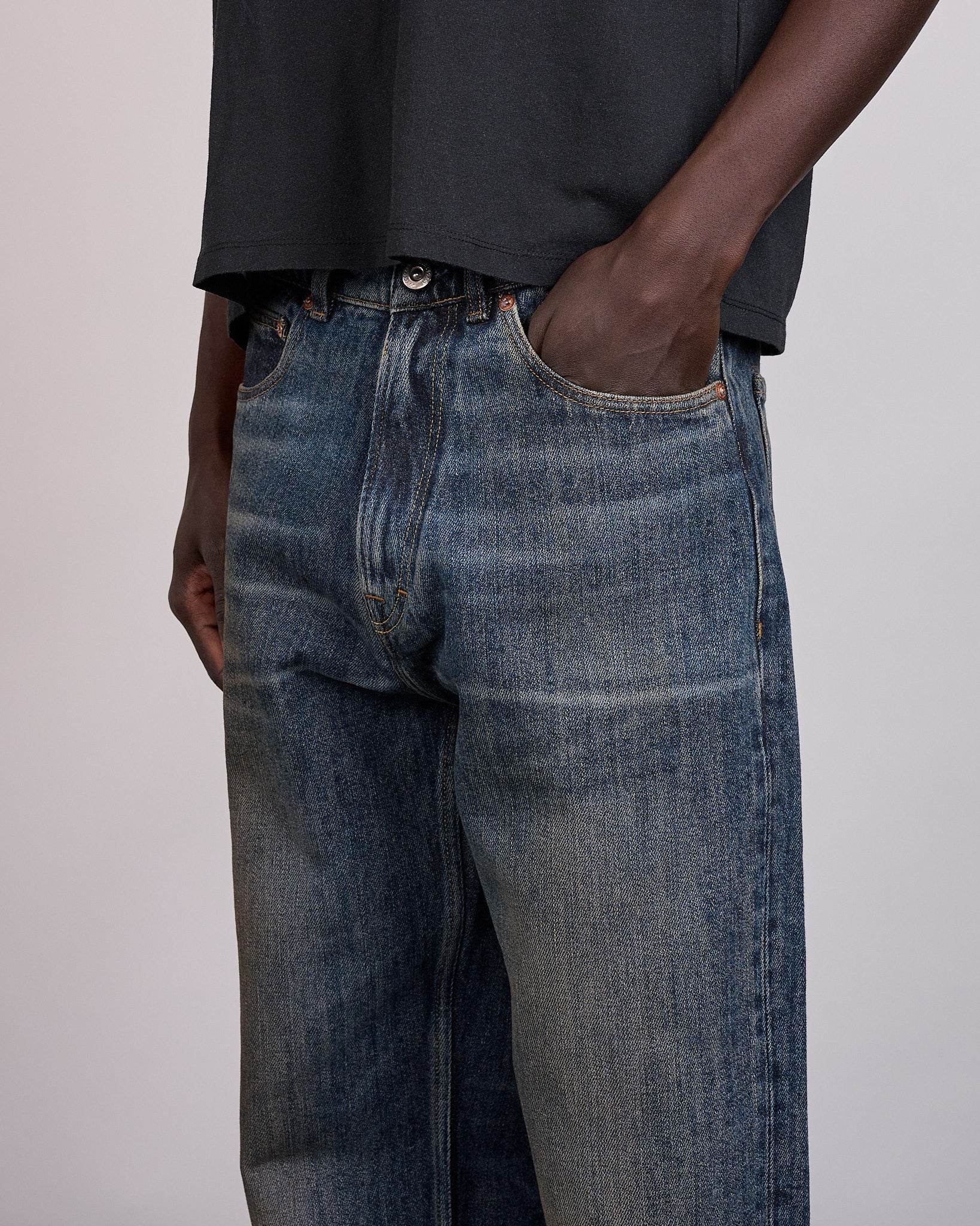 Our Legacy Third Cut Jean Rocker Storm Wash – LESS 17