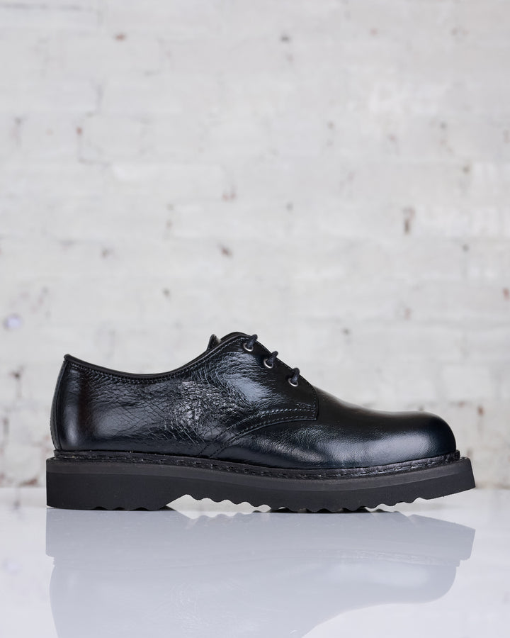 Our Legacy Trampler Shoe Black Cracked Patent Leather