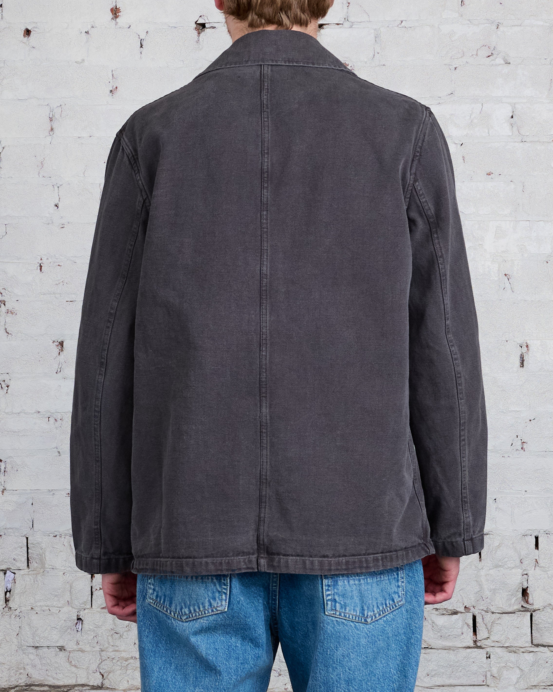 Our Legacy Uniform Jacket Ash Black Reborn Canvas – LESS 17