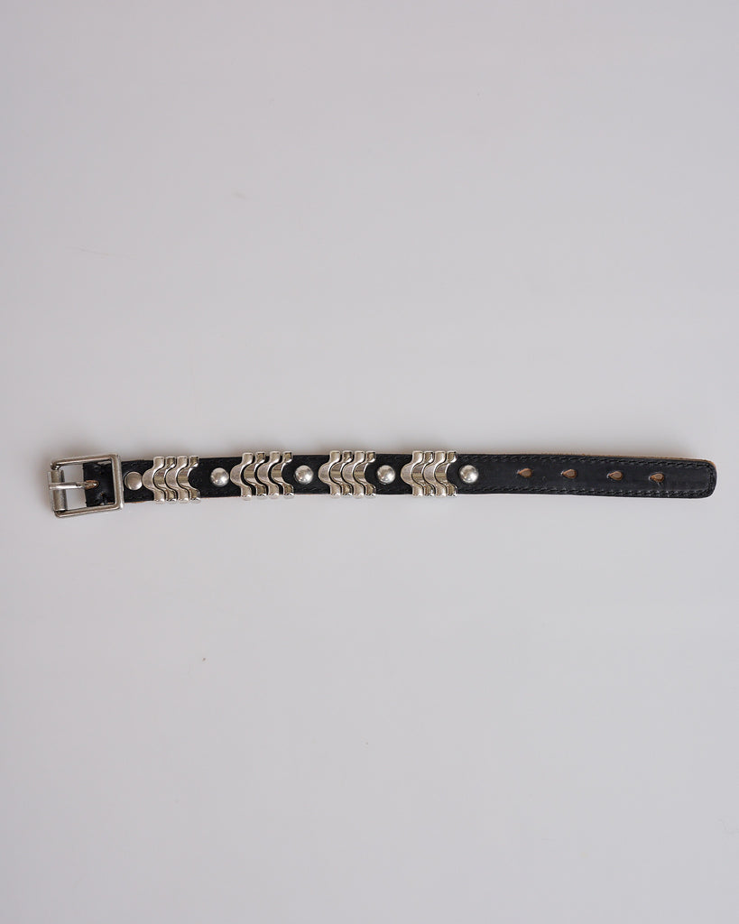 Our Legacy Wave Bracelet Deep Black Leather – LESS 17