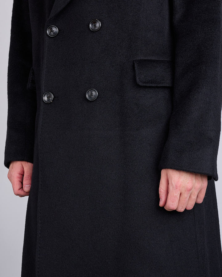 Our Legacy Whale Coat Hairy Wool Black