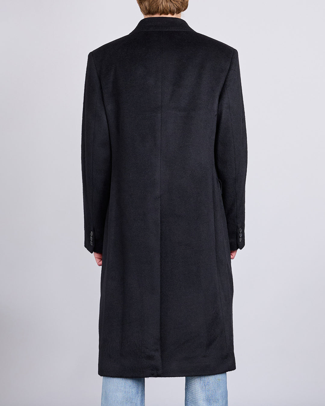 Our Legacy Whale Coat Hairy Wool Black