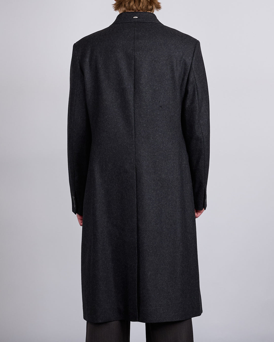 Our Legacy Whale Coat Water Repellent Melton Wool Granite