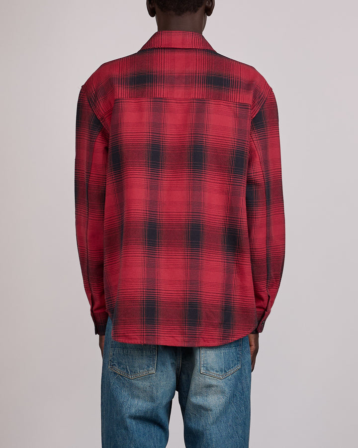 Our Legacy Whoppin Button Shirt Bison Check Ranch Cotton