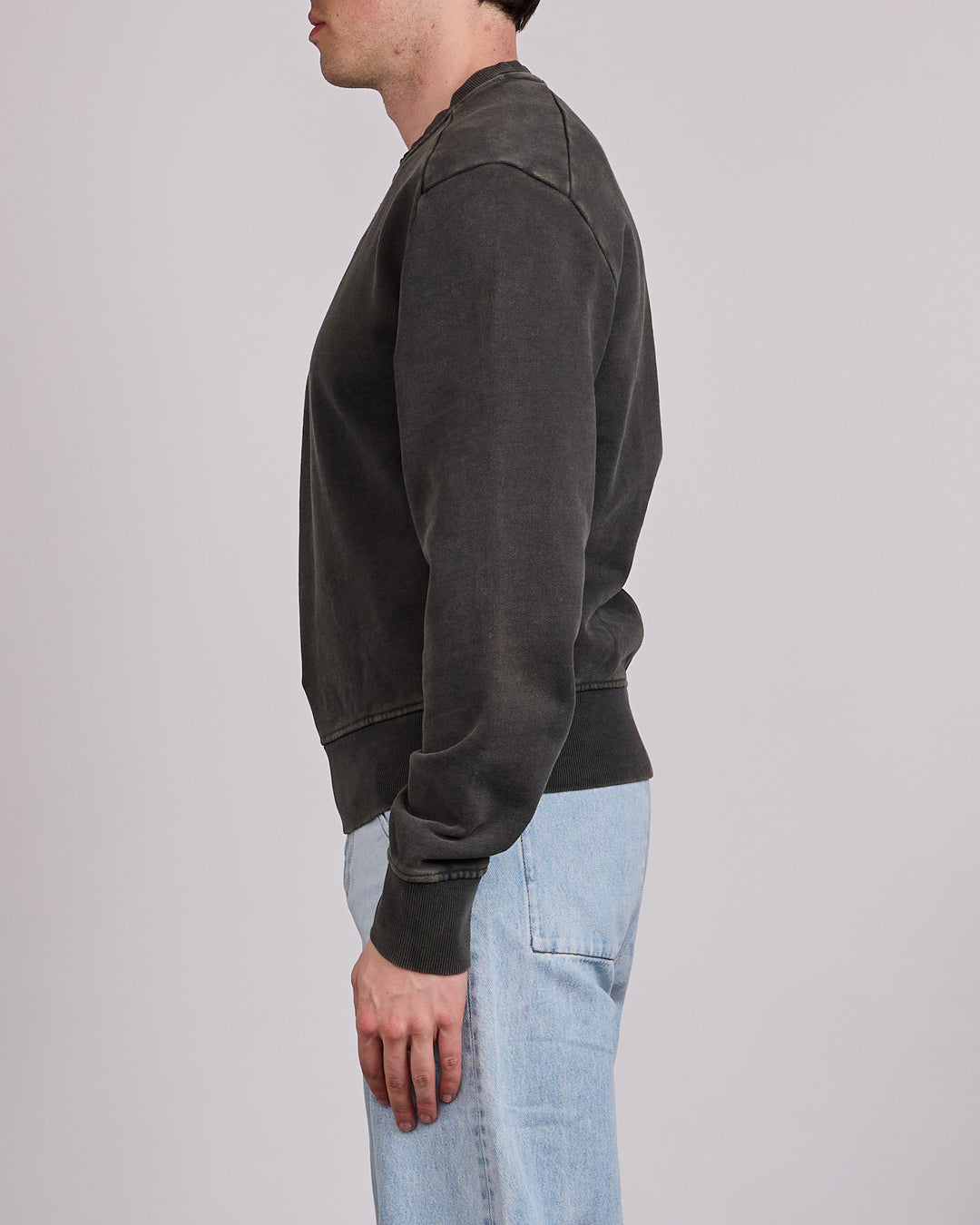 Entire Studios Uniform Pod Crewneck Washed Black