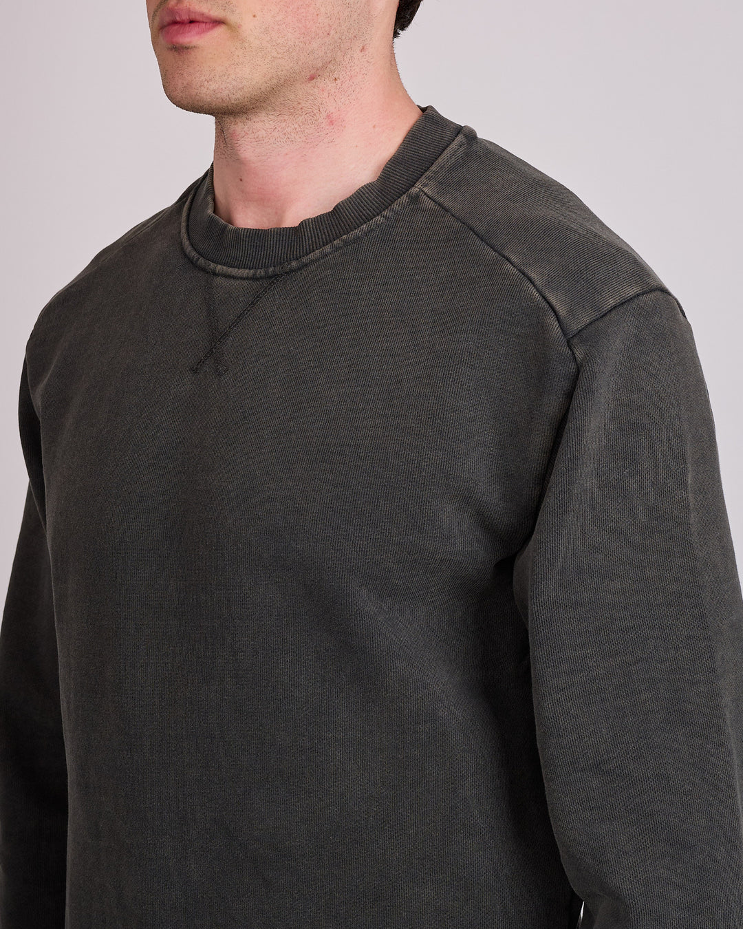 Entire Studios Uniform Pod Crewneck Washed Black