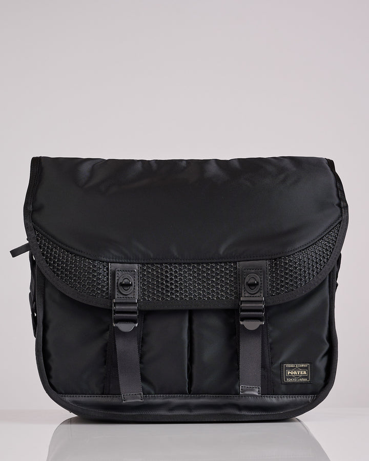 Porter Bounce Messenger Bag Black