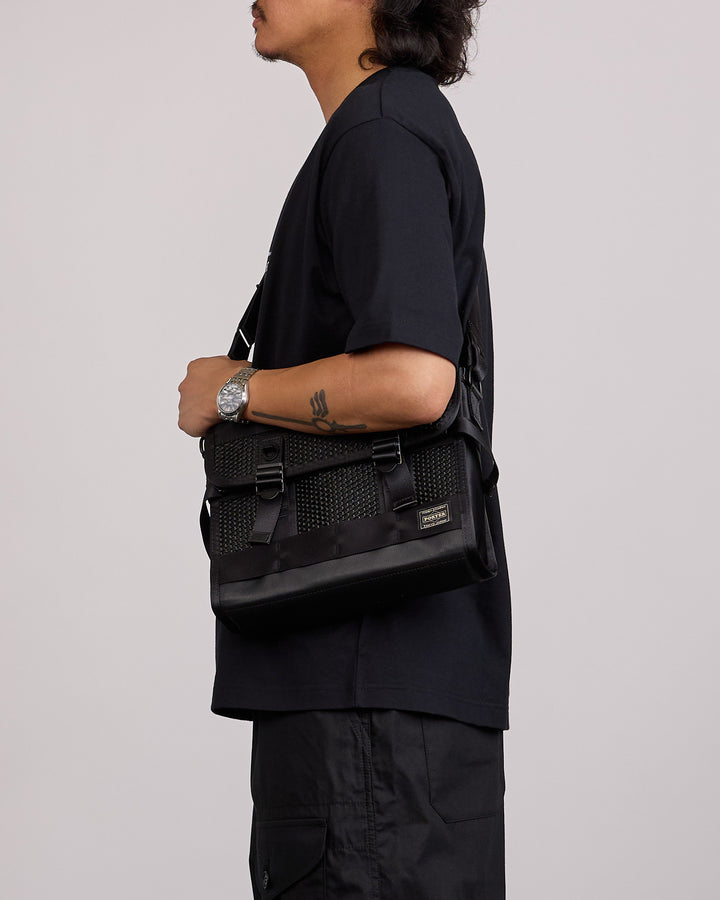 Porter Bounce Shoulder Bag Black