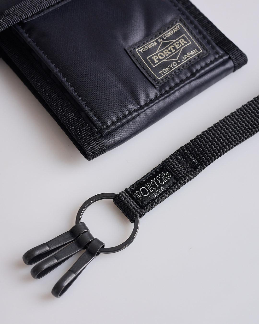 Porter Riley Wallets Porter Capsule Wallet Black – LESS 17