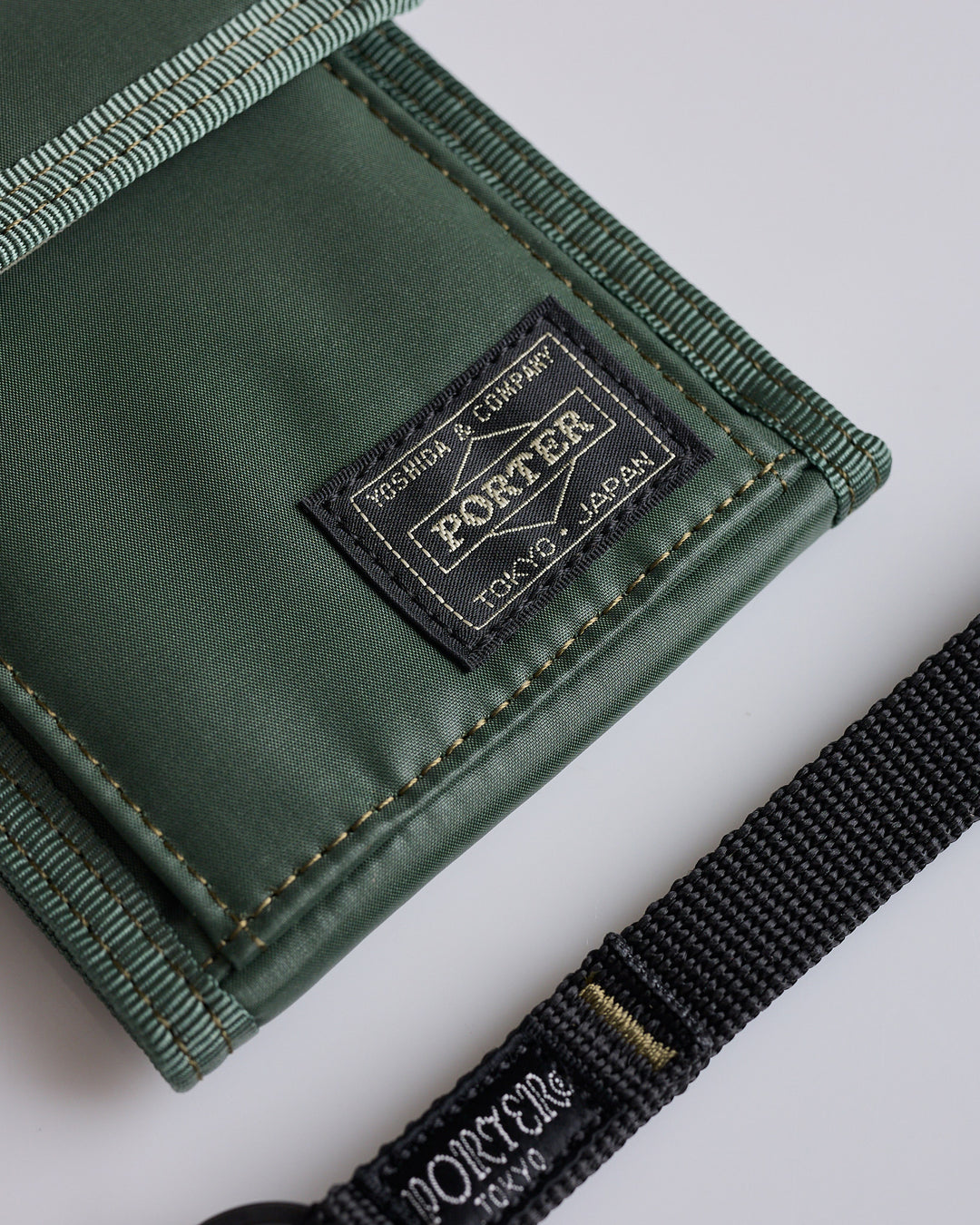 Porter Capsule Wallet Khaki