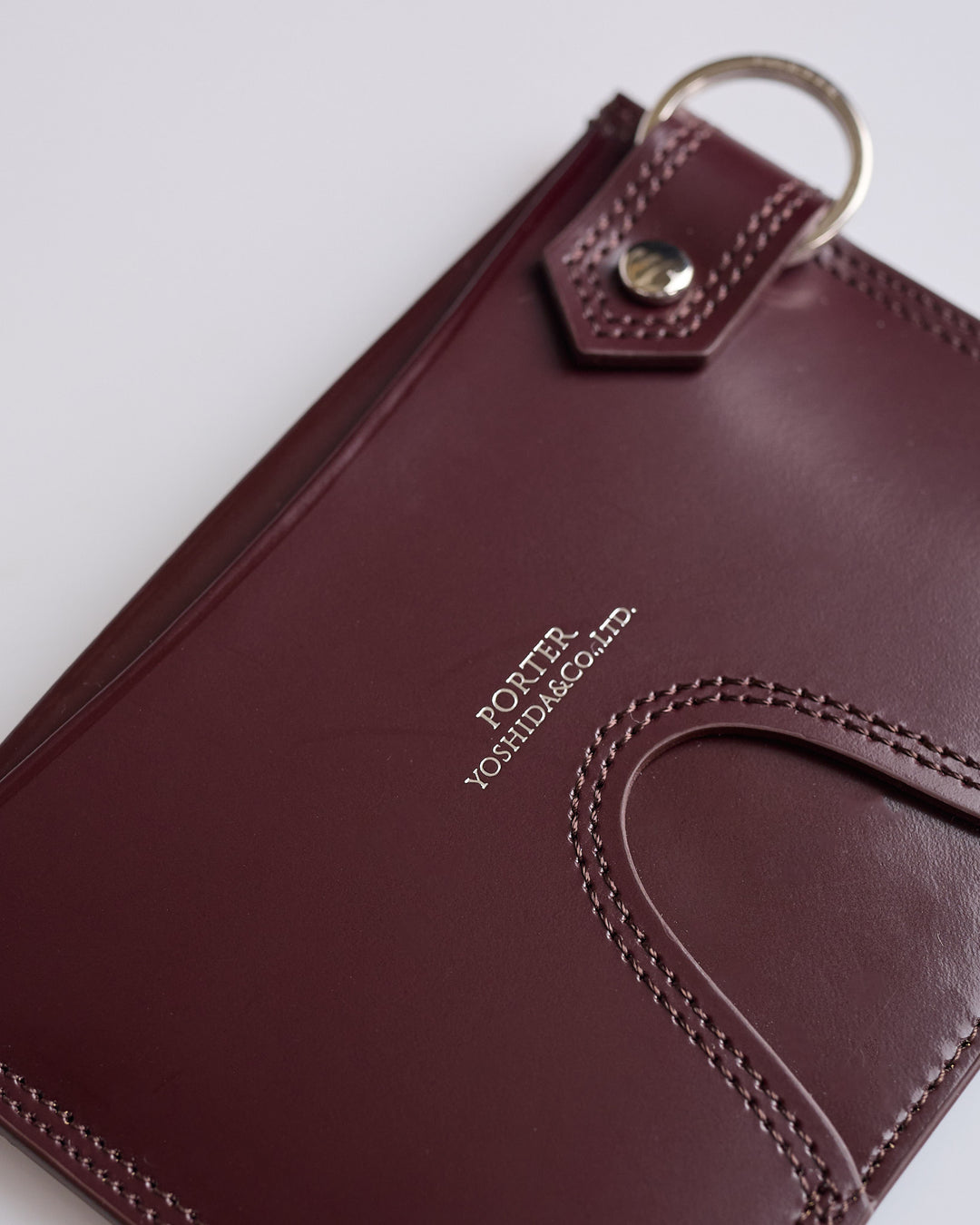 Porter Counter Pass Case Card Wallet Brown