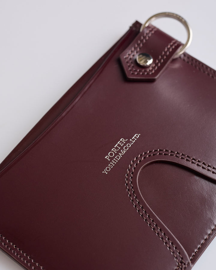 Porter Counter Pass Case Card Wallet Brown