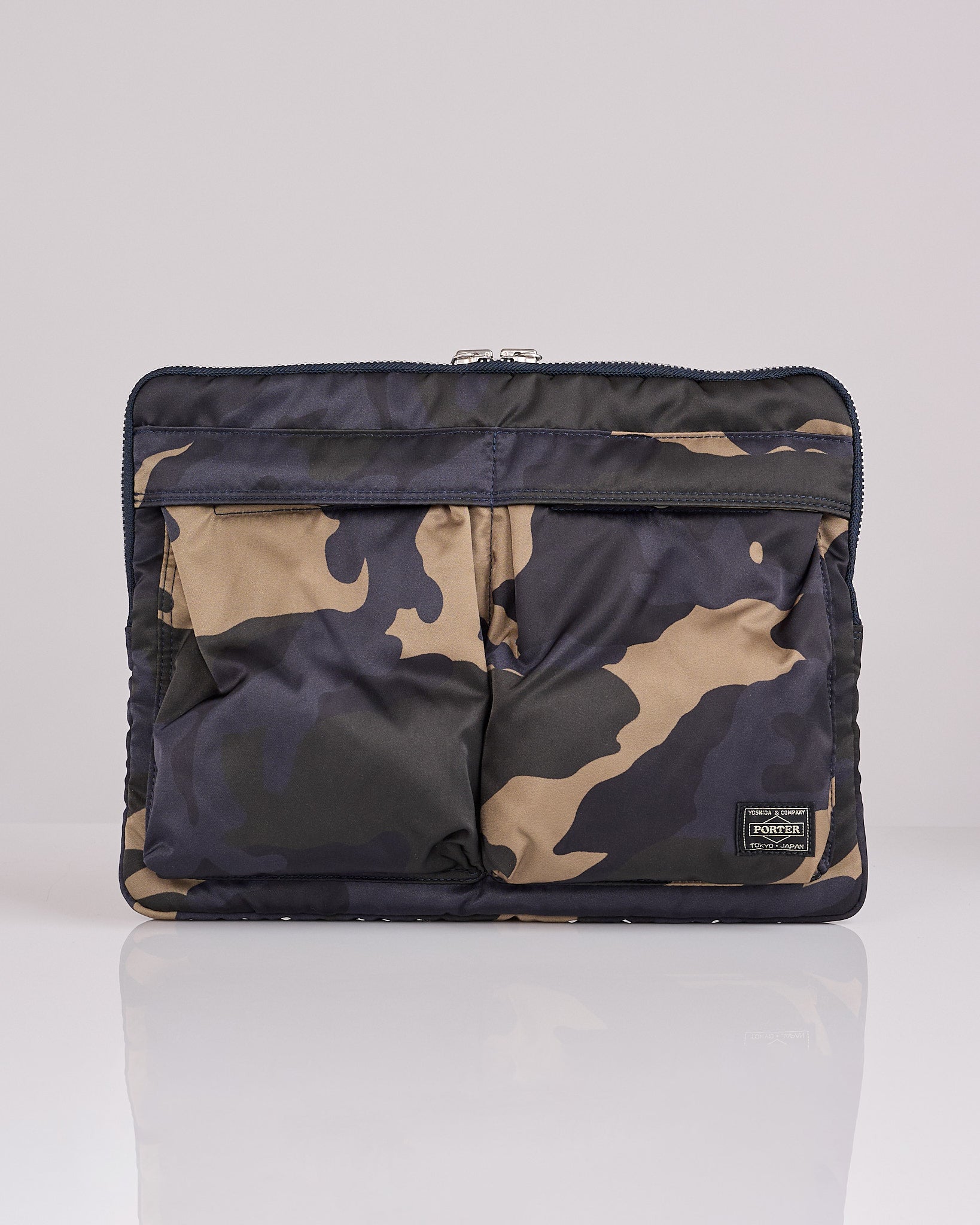 Porter Counter Shade Document Case Woodland Khaki Camo – LESS 17